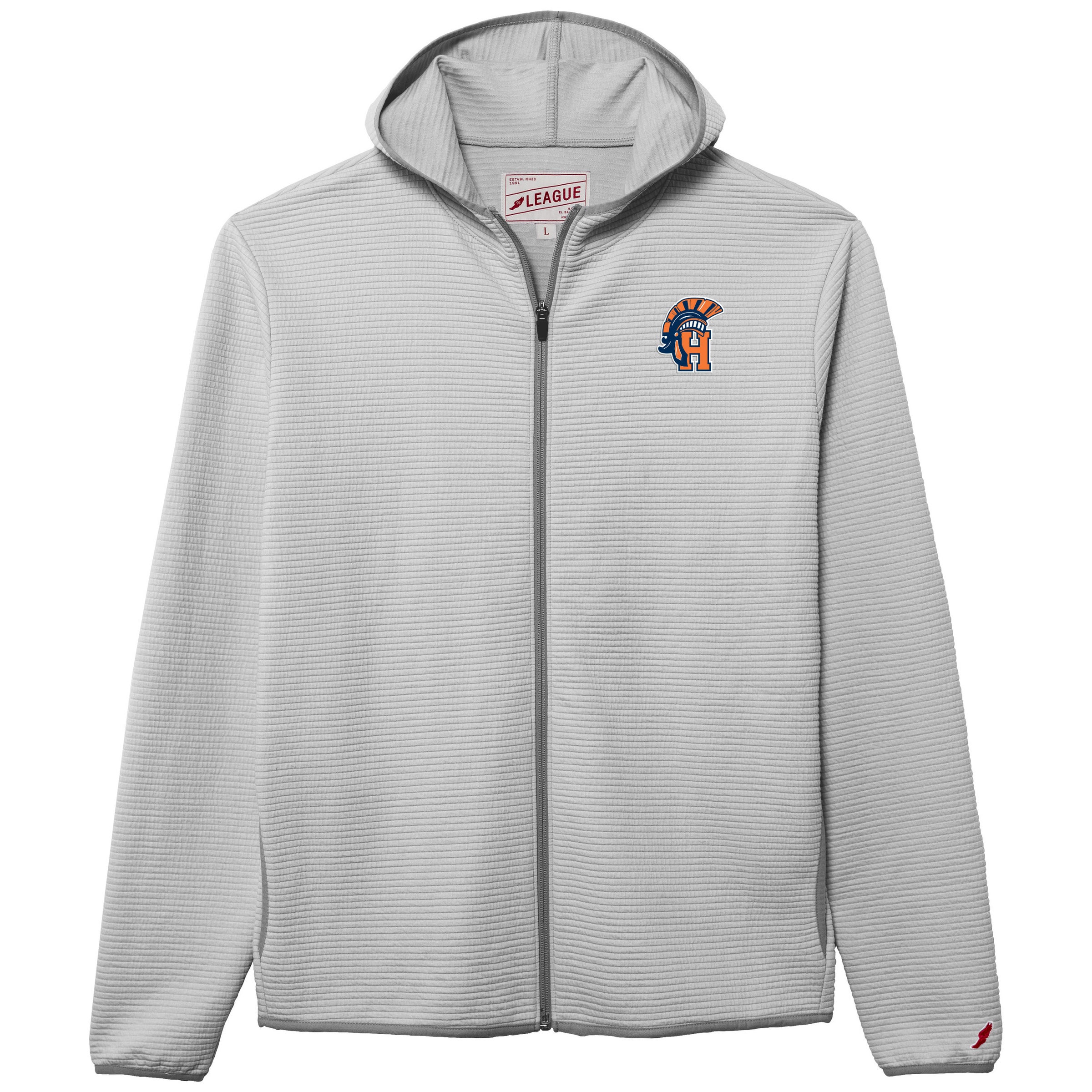 Grey Summit Full Zip Hood | Trojan Trading Post